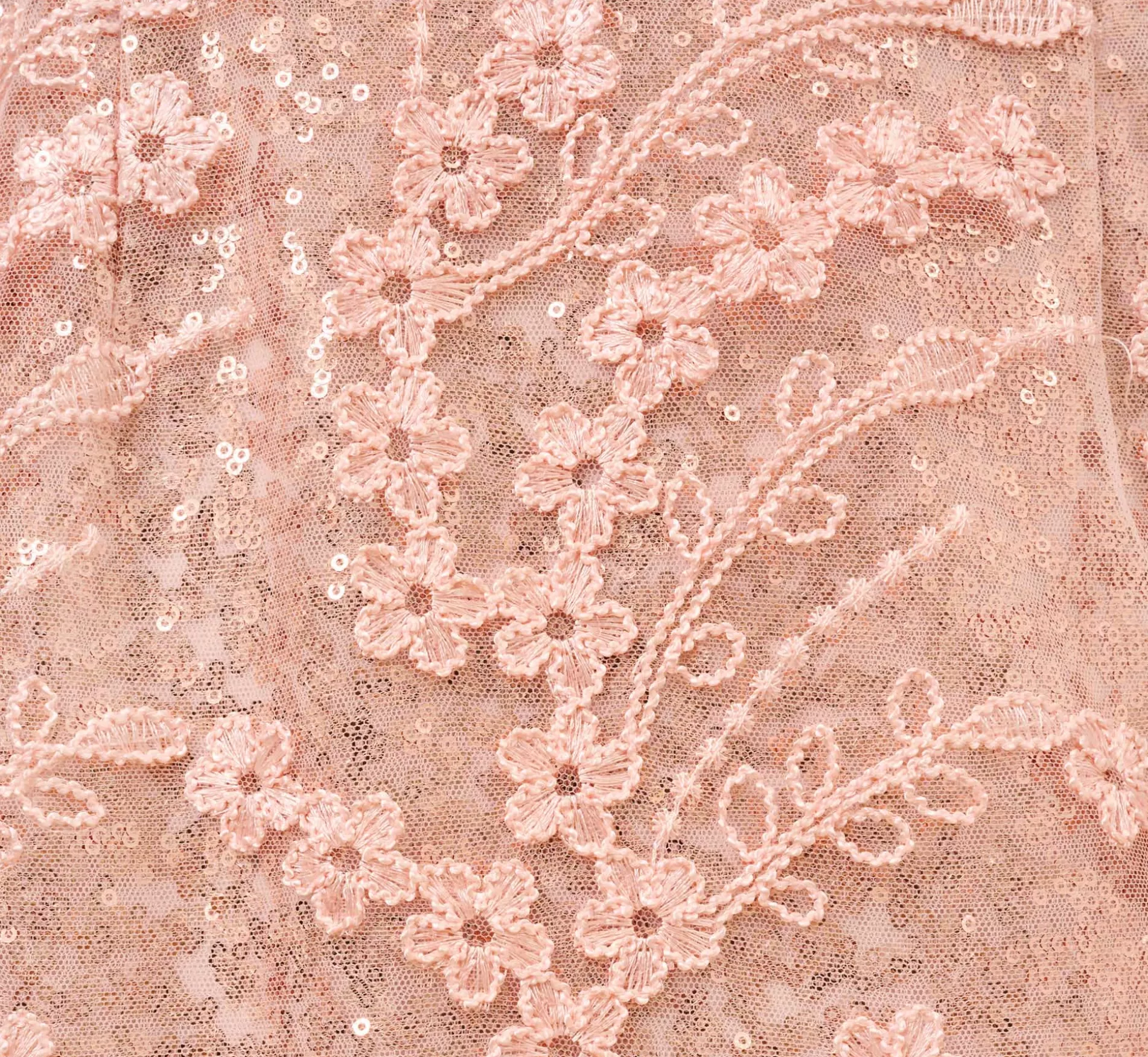 Discount Hand-Sequined And Embroidered Illusion Long Column Gown In Blush Pearl Long Dresses | Long Dresses