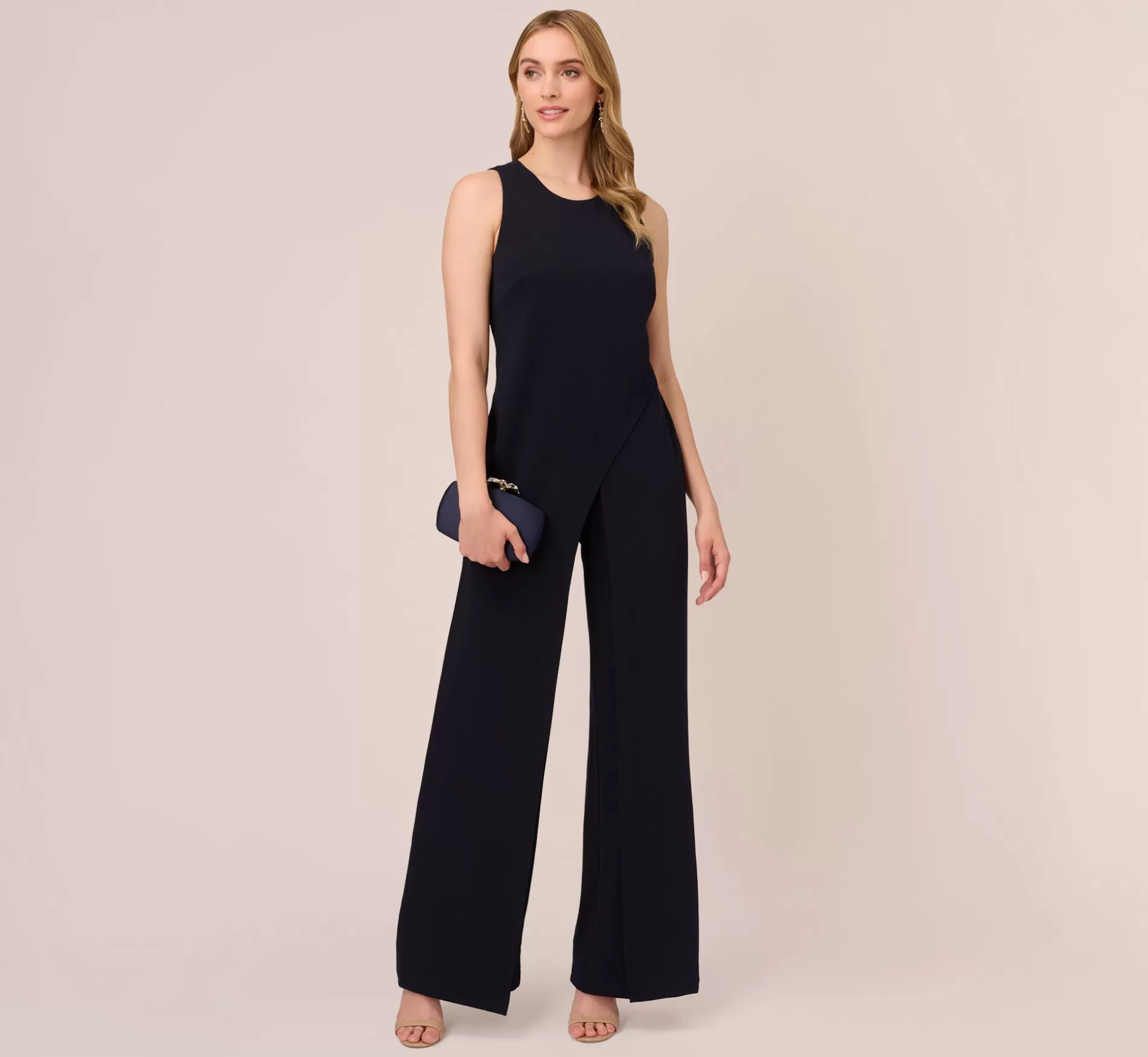 New Sleeveless Asymmetrical Jumpsuit In Midnight Best Sellers | Jumpsuits